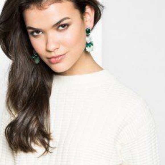BaubleBar Jewelry - NEW BaubleBar Triad Boa Drop statement earrings